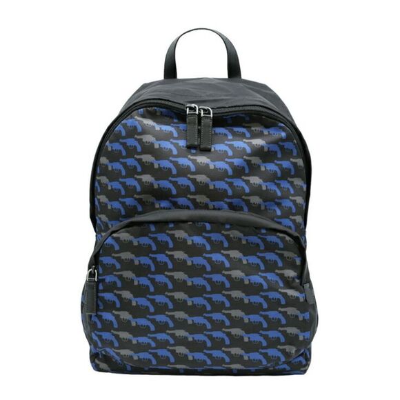 Pre Loved prada Unisex Blue Backpacks - Picture 1 of 8
